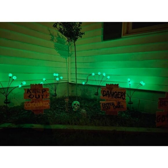 Halloween Decorations Outdoor Solar Scary Eyeball Lights...